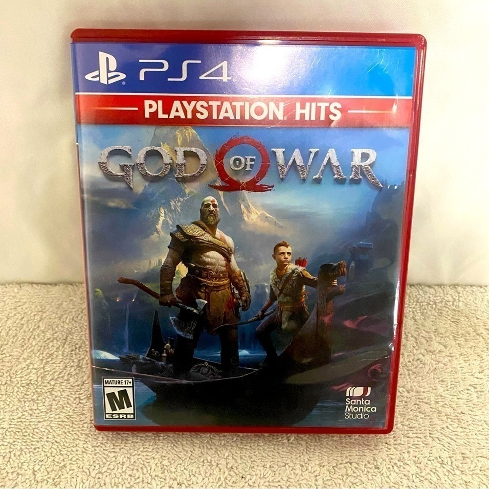 God of War PlayStation Hits Standard Edition PS4 (Grandson Only Used Once) - Picture 1 of 4